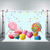 FLASIY 7x5ft Children Birthday Party Photography Backdrops Colorful Lollipops Candy Photo Background for Studio Video Props GEAY218