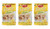 Gastone Lago Party Wafers Lemon Cream Filling 8.82 oz 250g -Pack of 3- -Lemon 3-Pack-