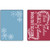 Sizzix Textured Impressions Embossing Folders 2PK - Snowflake Season Set by Jen Long