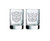 Transformers shot glasses-votive holders - Set of 2