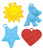 Plastic Balloon Weights, Assorted 144ct