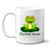 Personalized Name Frog Coffee Mug For Frog Lovers Funny Frog Gifts For Men and Women with Custom Name Ceramic Coffee Mug 11Oz 15 Oz Ceramic White