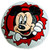 Hand-painted Kippah -Yarmulke- with Mickey Mouse - 2