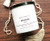 Shalom Peace Scripture Hand Poured Soy Blend Candle