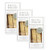Rustic Bakery Gourmet Flatbread Crackers 6oz -Olive Oil Sel Gris 3-Pack-
