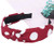 Women Hair Accessories Cotton Plaid Hairband Knot British Style Striped Fabric Headband Girls Spring BandK