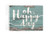 P. GRAHAM DUNN Oh Happy Day Teal Distressed 8 x 6 Solid Wood Boxed Pallet Plaque Sign