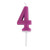 IBILI Number Candle 4 7 x 30 x 30 cm Multi-Color