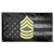 FFFlag-er US Army E-8 Master Sergeant with American Flag 3x5 Foot