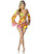 Smiffys Fever 70s Flower Power Costume