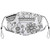 Roupaze Unisex Face Mask Cactus and Succulent Face Mouth Cover Balaclavas Bandana for Adults with 16 Filter