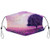 Roupaze Unisex Face Mask Purple Tree Wallpaper Face Mouth Cover Balaclavas Bandana for Adults with 16 Filter