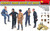 MiniArt 35246 Soviet Tank Crew at Rest Special Edition, WWII Military Miniatures 1/35 Scale Model Kit