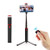 Portable Selfie Stick, Extendable Selfie Stick Tripod with Detachable Bluetooth Wireless Remote and Tripod Stand Selfie Stick