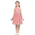 Agoky Kids Halter Floral Lace Sequins Sleeveless Birthday Party Wedding Bridesmaid Flower Girls Dress Coral Pink 6