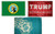 K's Novelties 3x5 Trump Red  and  State Washington  and  City Seattle Wholesale Set Flag 3'x5'