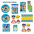 Party Bundle Paw Patrol Birthday Party Supplies Bundle for 16 Includes Lunch Plates Napkins Table Cover Banner Paper Masks Candles Stickers