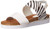 N.Y.L.A. Women's Mollie White-Zebra 7 M US