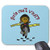 Dark Csi Girl Mouse Pad 18×22 cm