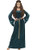 Smiffys Men's L-US Size 14-16 Medieval Maid Costume Green