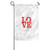 ParadiseDecor Love Personalized Garden Flag Home Decorative Outdoor Double Sided Flag Valentines Day Romance 12" W x 18" L