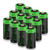 CR123A 3V Lithium Battery, Enegitech Upgrade 1600mAh 12Pack CR123A Batteries Non-Rechargeable with PTC Protection for Photo Camera Flashlight Torch Microphones