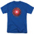 Justice League Movie Cyborg Logo DC Comics T Shirt  and  Stickers -XXXX-Large- Royal