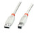 LINDY 5 m Type A to B USB 2.0 Cable - Grey