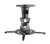 AMER Projector Mount - Universal Ceiling Bracket LCD DLP Tilt 360° Swivel 30lbs (Black)