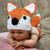 Crochet Newborn Fox Outfit Newborn Photo Props Newborn Halloween Costume Size Newborn 0-3M 3-6M 6-12M