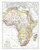 National Geographic- Africa 1909 - Historic Wall Map Series - 17 x 21.5 inches - Laminated