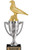 Crown Awards Pigeon Trophy 14" Silver Cup Pigeon Trophies with Free Personalization 1 Pack