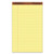 The Legal Pad Ruled Pads Legal-Wide 8 1-2 x 14 Canary 50 Sheets Dozen"