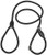 Croci Tubular Chocking Leash 14 x 1500 mm Black