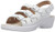 Spring Step Women's Willa Wedge Sandal White 37 EU-6.5-7 M US