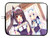 Brand3 Nekopara Anime Laptop Sleeve Bag Mousepad Surface Bag 13 13.3 Inch Anime Computer Bag Laptop/Tablet Water Repellent Neoprene Cushioned Case