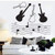 Wall Stickers Guitar Notes Vinyl Decal Sheet Music Vinyl Window Stickers Musical Room Guitar Studio Interior Decor Bedroom Art Mural 42X48 cm Y8