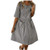 JINF Women Half Sleeve Casual Dresses,Striped Loose Knee-Length Pocket Elastic Waist Dress Elastic Summer Dresses Black JINF Women Half Sleeve Casual Dresses,Striped Loose Knee-Length Pocket Elastic Waist Dress Elastic Summer Dresses Black