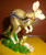 Bejeweled Hinged Kangaroo Figurines Trinket Box Keepsake Box Collectibles Decorative Christmas Gifts