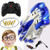 LANKEE RC Wall Climbing Cars Remote Control Cars,360°Rotating Stunt Cars with LED Lights?USB Rechargeable Race Car Toys for Kids, Boys and Girls,Blue