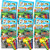 Mickey Mouse Ultimate Party Favors Packs -- 6 Sets with Stickers, Coloring Books and More -Party Supplies-