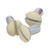 Leviton 86400-PRT 5/16-Inch Long 6-32 Thread, Oval Head Milled Slot Replacement Wallplate Screws, 100-Pack, Ivory
