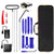 19PCS Professional Emergency Car Lockout Kit, Essential Automotive Car Tool Kit with Air Wedge Pump, Long Reach Grabber, Auto Trim Removal Tool Set, Essential Tagout Tool Kit for Vehicle Truck