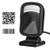 Trohestar 2D Desktop Barcode Scanner QR Bar Code Scanner Wired Bar Code Reader for Retail Store Supermarket