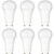 Sunlite A19/GU24/LED/10W/D/E/40K/6PK LED 10W -60W Equivalent- Frosted A19 Light Bulbs, 4000K Cool White Light, GU24 Base, 6 Pack