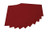 Folia 520422 Craft Felt 20 x 30 cm, 10 Sheet, Dark red