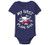 My First Plane Ride - Infant Baby One Piece Navy