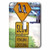 3dRose LSP_74666_1 New Zealand, South Island, Penguin Crossing Sign Single Toggle Switch