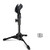 Mictop Microphone Stand Desktop Foldable Tripod with Mic Clip Holder Adjustable Mic Stand For Dynamic Microphone Like Samson Q2U Shure SM58-LC PGA48 PGA58 etc.