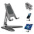 Cell Phone Stand,Aluminum Foldable Cell Phone Holder, Cradle, Dock, Tablet Stand,Angle Height Adjustable Phone Stand for Desk,Compatible with iPhone Samsung All Smartphone